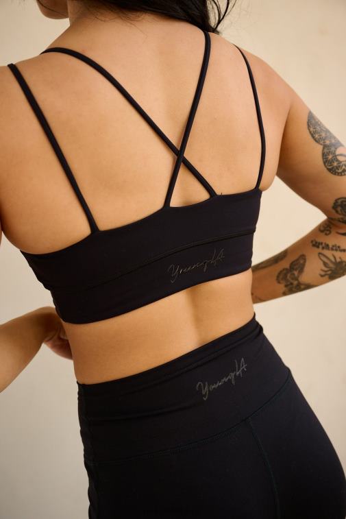 femmes chocolat au lait w319 - soutien-gorge de sport asanas YoungLA vêtements A004FL1019
