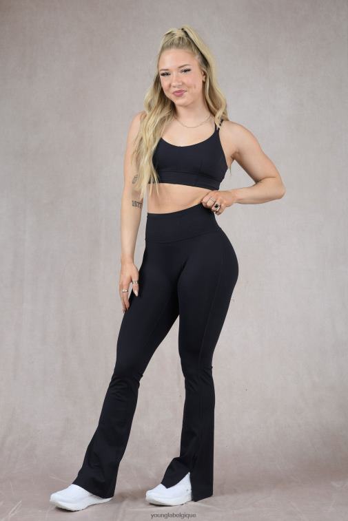 femmes chocolat au lait w319 - soutien-gorge de sport asanas YoungLA vêtements A004FL1019