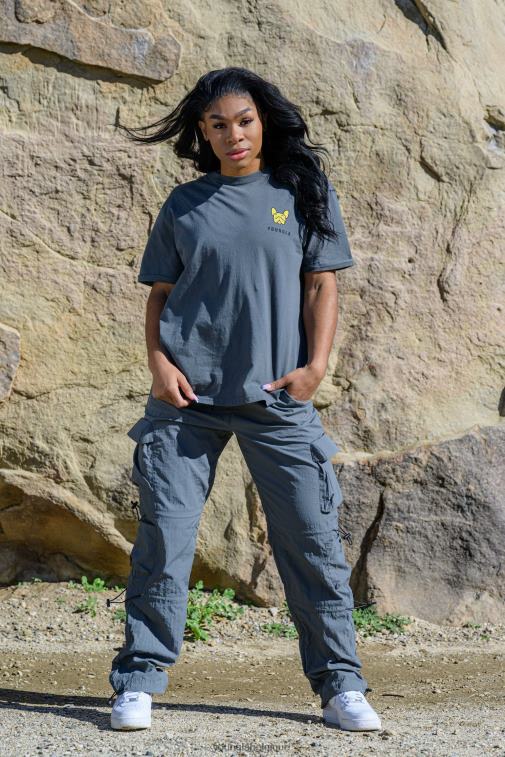 femmes blanc w417 t-shirt surdimensionné iggy YoungLA vêtements A004FL1059
