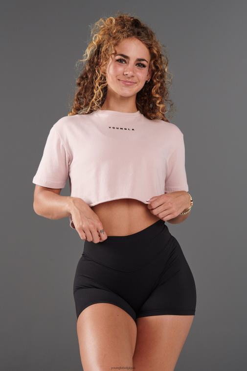 femmes boisson rose w403 - t-shirt court établi YoungLA vêtements A004FL1023