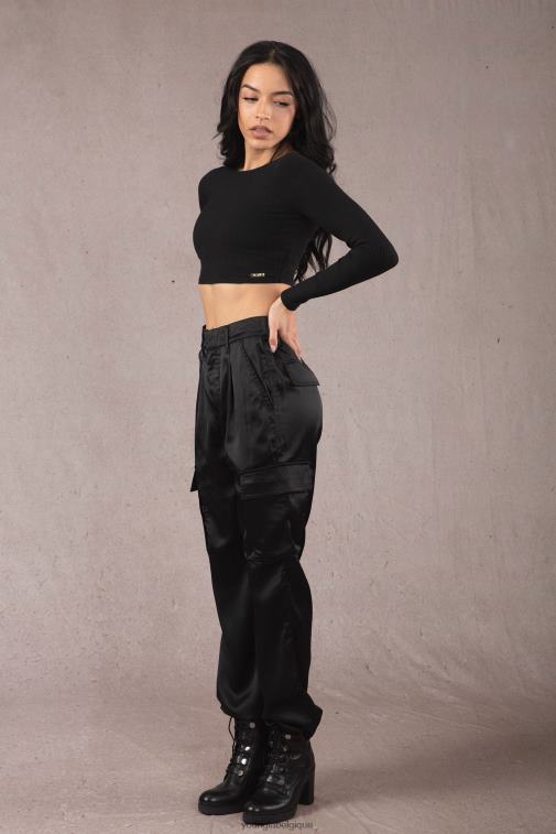 femmes lait de coco w419 grâce - haut court YoungLA vêtements A004FL1047