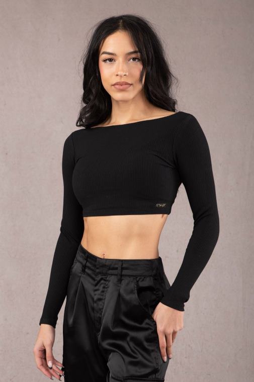 femmes lait de coco w419 grâce - haut court YoungLA vêtements A004FL1047