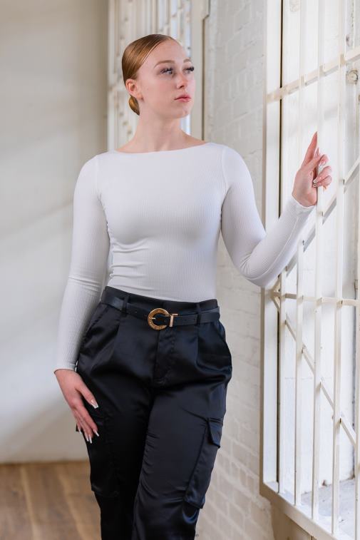 femmes lait de coco w420 grâce haut YoungLA vêtements A004FL1069