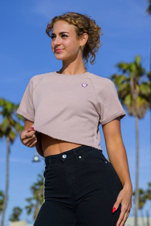 femmes noir w411 t-shirt court raglan YoungLA vêtements A004FL1054