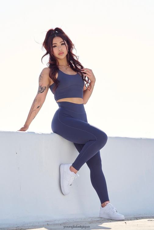femmes Dahlia noir w209 leggings de niveau supérieur YoungLA vêtements A004FL1129