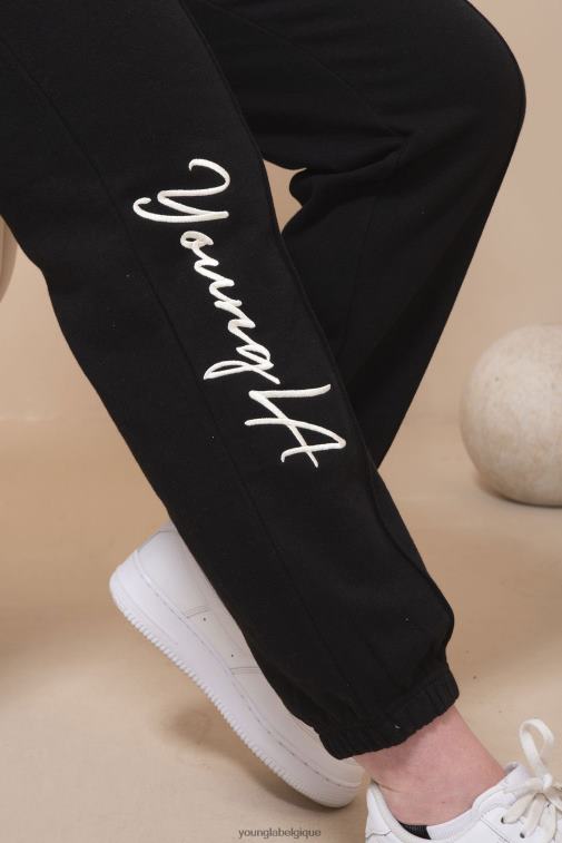 femmes blanc chiné w202 script joggers 2.0 YoungLA vêtements A004FL1132