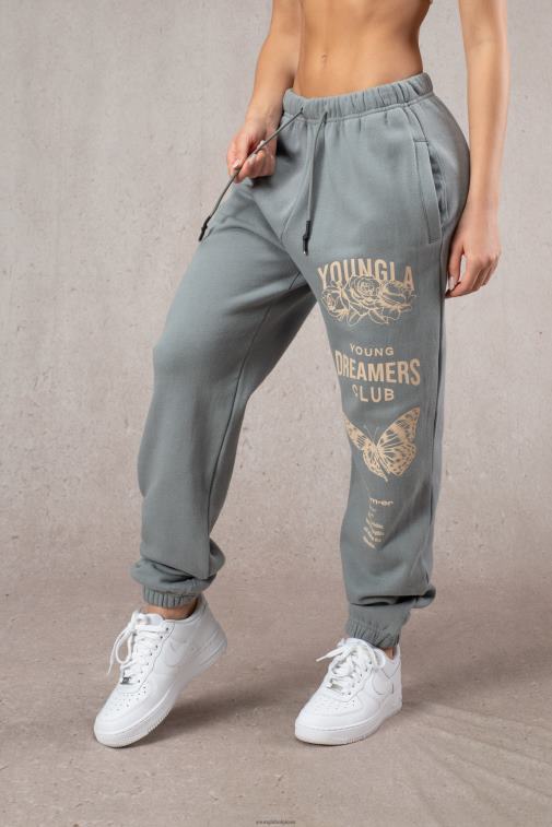 femmes crème w211 joggeurs rêveurs YoungLA vêtements A004FL1170