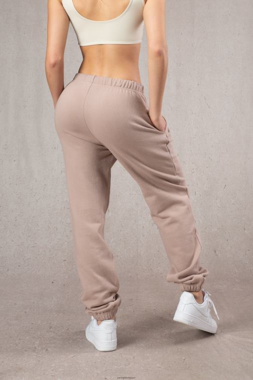 femmes crème w211 joggeurs rêveurs YoungLA vêtements A004FL1170