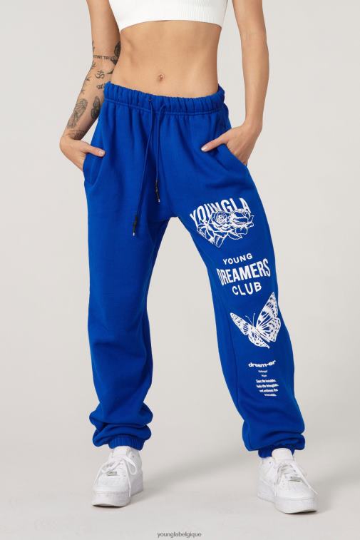 femmes forêt verte w211 pantalon de jogging rêveur YoungLA vêtements A004FL1123