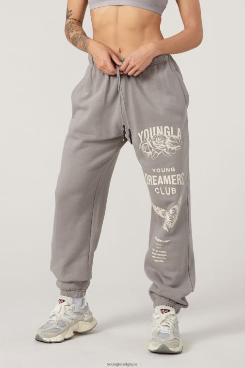 femmes forêt verte w211 pantalon de jogging rêveur YoungLA vêtements A004FL1123