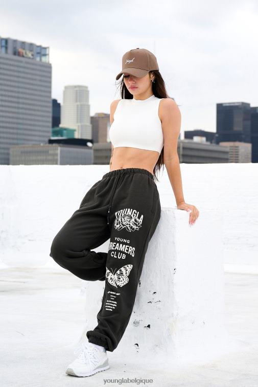 femmes forêt verte w211 pantalon de jogging rêveur YoungLA vêtements A004FL1123