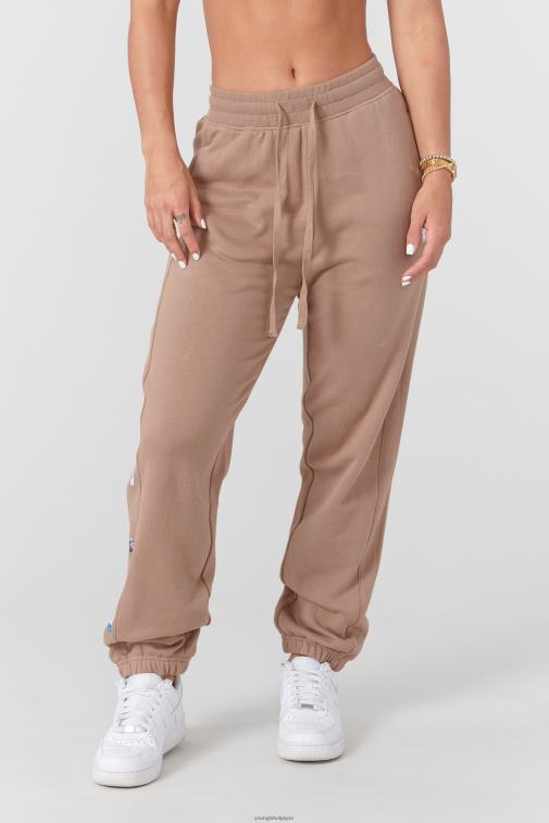 femmes noir w203 jogging fleuri d\'hiver YoungLA vêtements A004FL1118