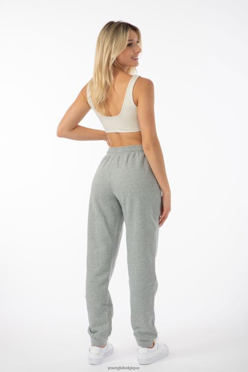 femmes rose poussiéreux w207 - jogger à trois cordes YoungLA vêtements A004FL1135