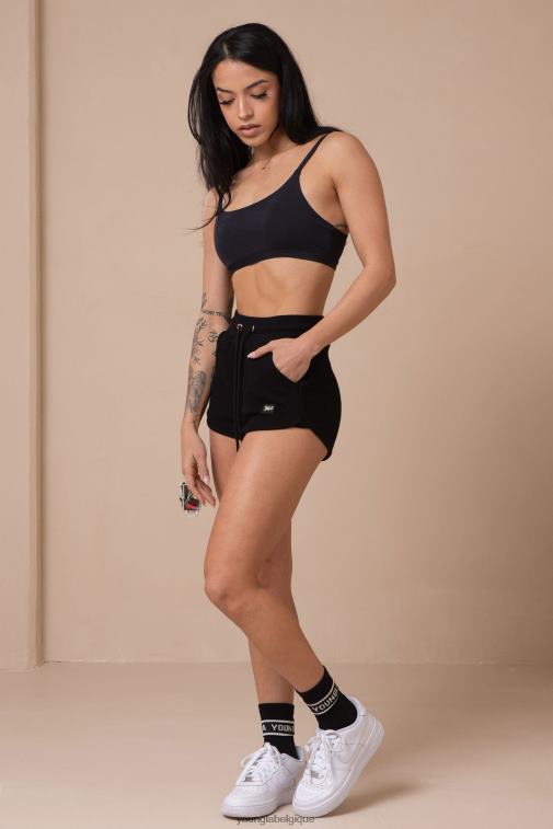 femmes Ivoire w113 short court pêche YoungLA vêtements A004FL1101