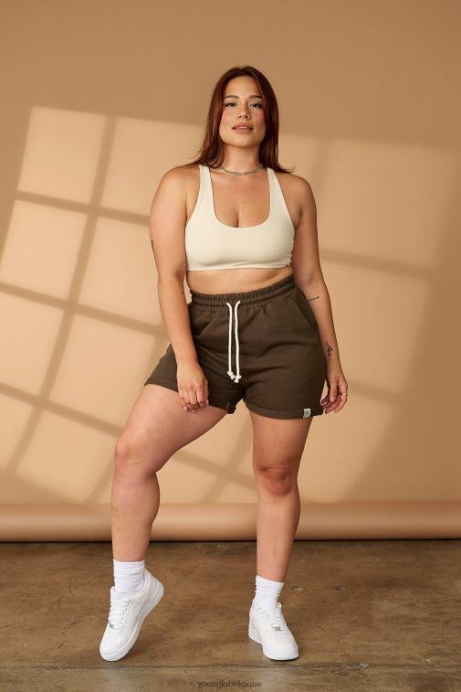 femmes champignon short suprême w102 YoungLA vêtements A004FL1092