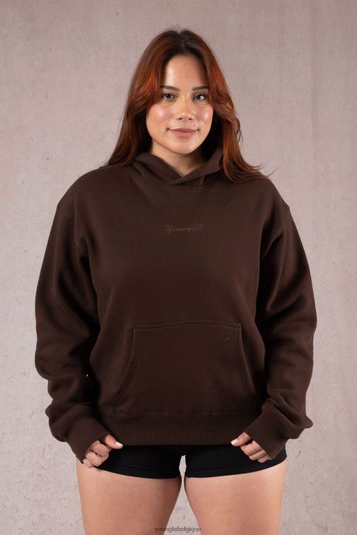femmes ardoise w502 sweat à capuche de base YoungLA vêtements A004FL1189
