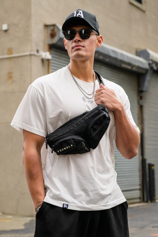 Hommes blanc cassé 750 mach 1 sacs à bandoulière YoungLA accessoire A004FL975
