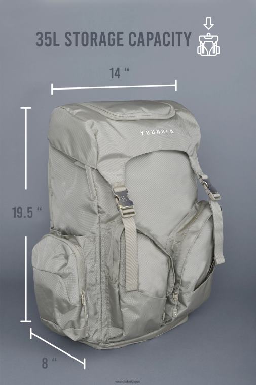 Hommes crème 731 sacs à dos grand tour YoungLA accessoire A004FL989