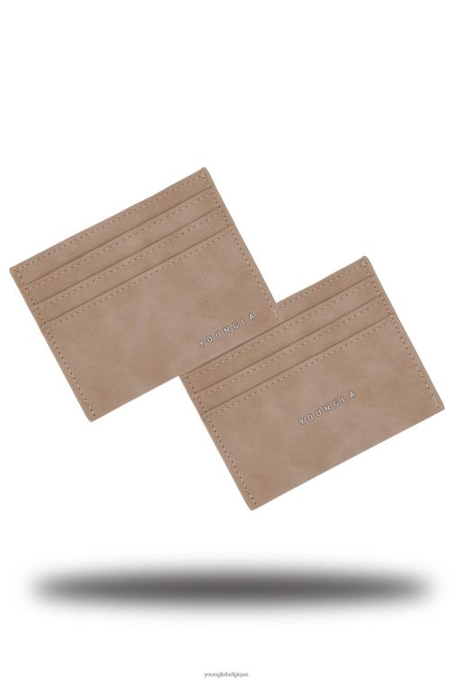 Hommes gris foncé Porte-carte exécutif 725 YoungLA accessoire A004FL985