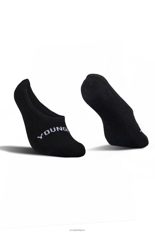 Hommes multicolore Lot de 3 chaussettes invisibles 711 YoungLA accessoire A004FL993