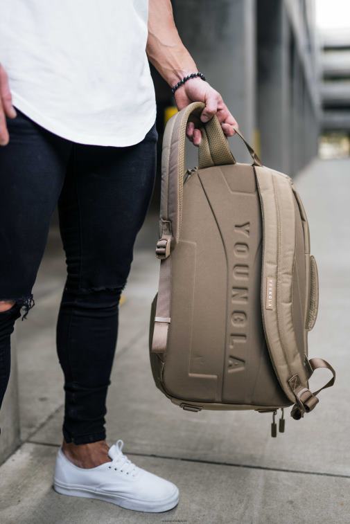 Hommes noir 730 sacs à dos d\'expédition YoungLA accessoire A004FL964