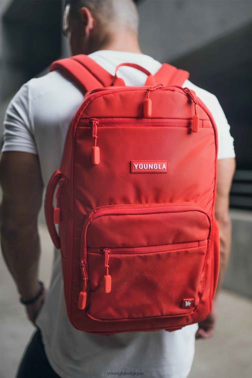 Hommes rouge 730 sacs à dos d\'expédition YoungLA accessoire A004FL966