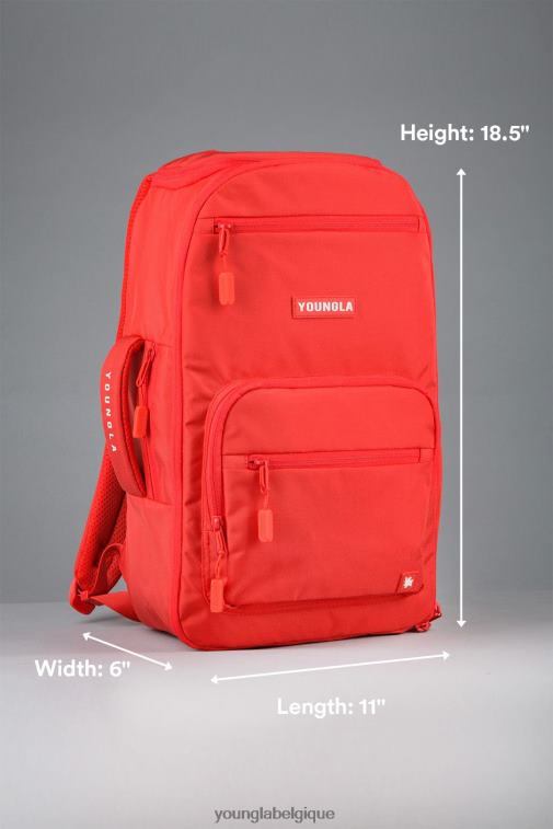 Hommes rouge 730 sacs à dos d\'expédition YoungLA accessoire A004FL966