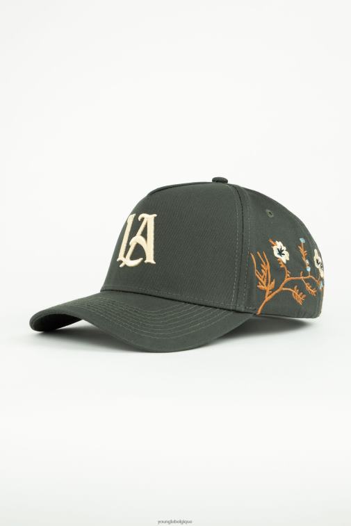 Hommes charbon 918 chapeaux de branche la YoungLA vêtements A004FL961