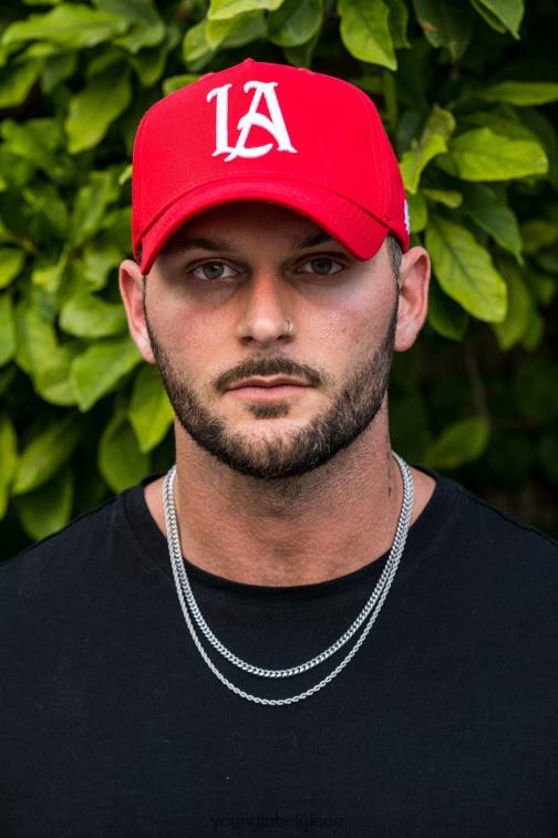 Hommes rouge Casquette 920 a-frame la snapback 2.0 YoungLA vêtements A004FL945