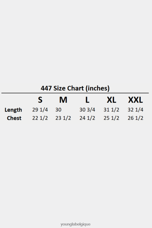 Hommes forêt verte T-shirt coupe brute à col large 447 YoungLA vêtements A004FL233
