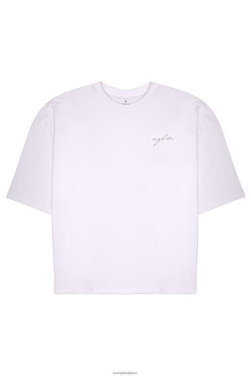 Hommes lavage parfait prune 464 t-shirts de grande taille skyline YoungLA vêtements A004FL277