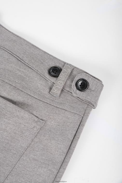 Hommes carreaux bleus 614 pantalons habillés élégants YoungLA vêtements A004FL743