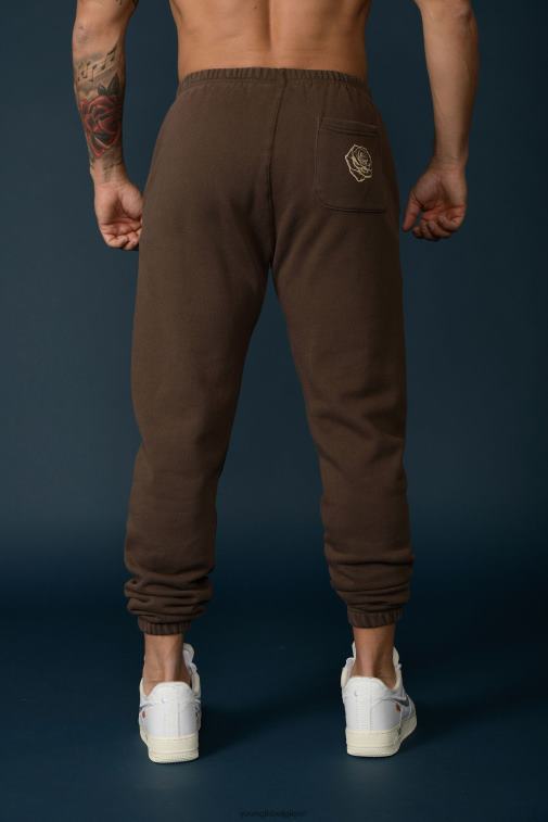 Hommes blanc cassé 233 les joggeurs immortels YoungLA vêtements A004FL844