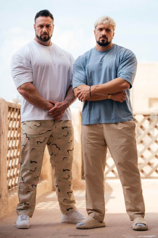 Hommes camouflage de nuit 201 pantalons hors réseau YoungLA vêtements A004FL922
