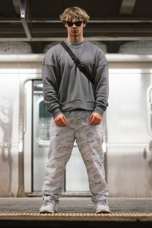 Hommes noir 201 pantalons hors réseau YoungLA vêtements A004FL919