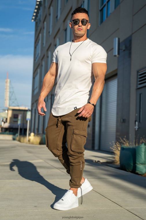 Hommes taupe 206 pantalons de jogging de combat Rambo YoungLA vêtements A004FL916