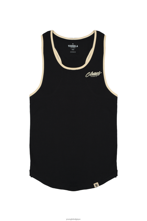 Hommes olive Réservoir à longerons 324 classiques YoungLA vêtements A004FL110