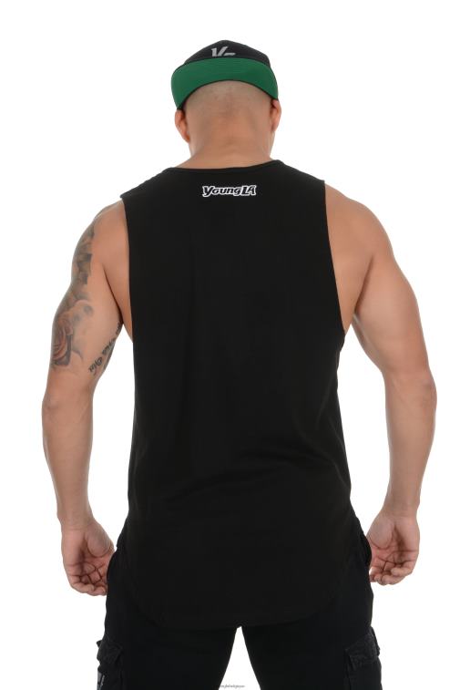 Hommes vert d\'eau 308 réservoirs musculaires YoungLA vêtements A004FL87