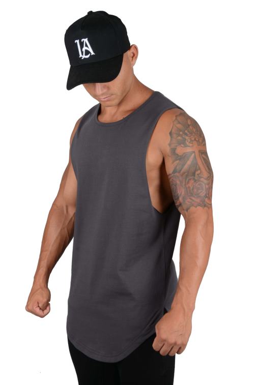 Hommes vert d\'eau 308 réservoirs musculaires YoungLA vêtements A004FL87