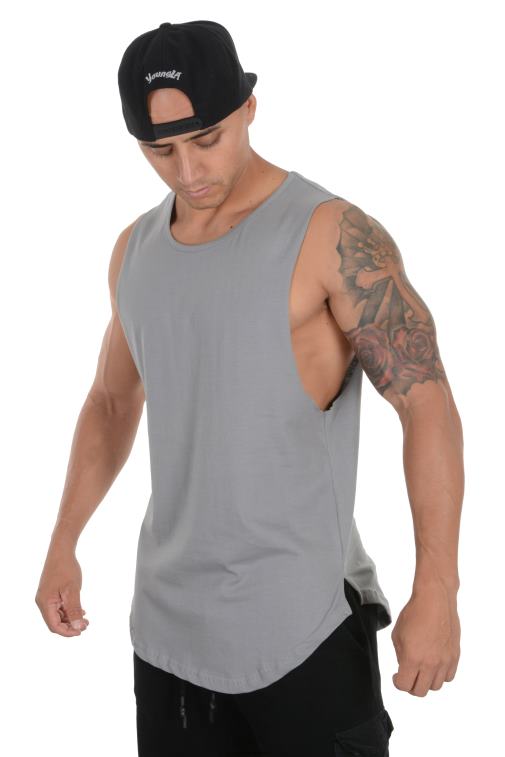 Hommes vert d\'eau 308 réservoirs musculaires YoungLA vêtements A004FL87