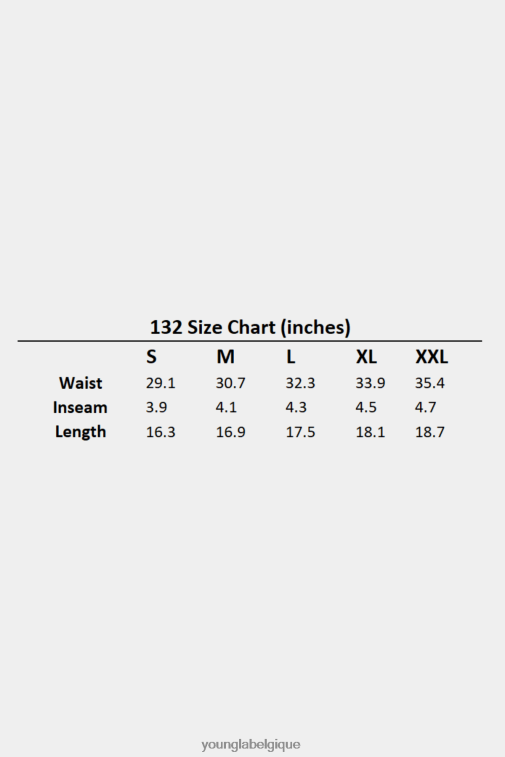 Hommes bleu clair 132 célèbres shorts bandana YoungLA vêtements A004FL488