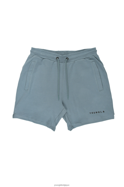 Hommes gris bleu 118 le short parfait YoungLA vêtements A004FL555