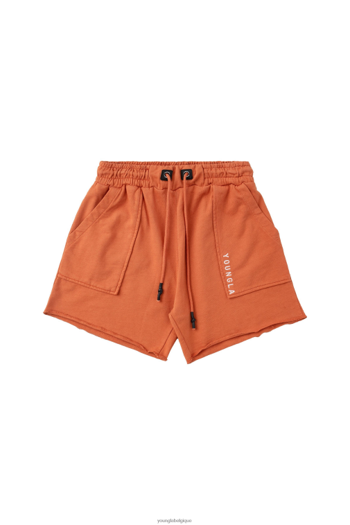 Hommes lavage à l'orange 106 short court vintage YoungLA vêtements A004FL624